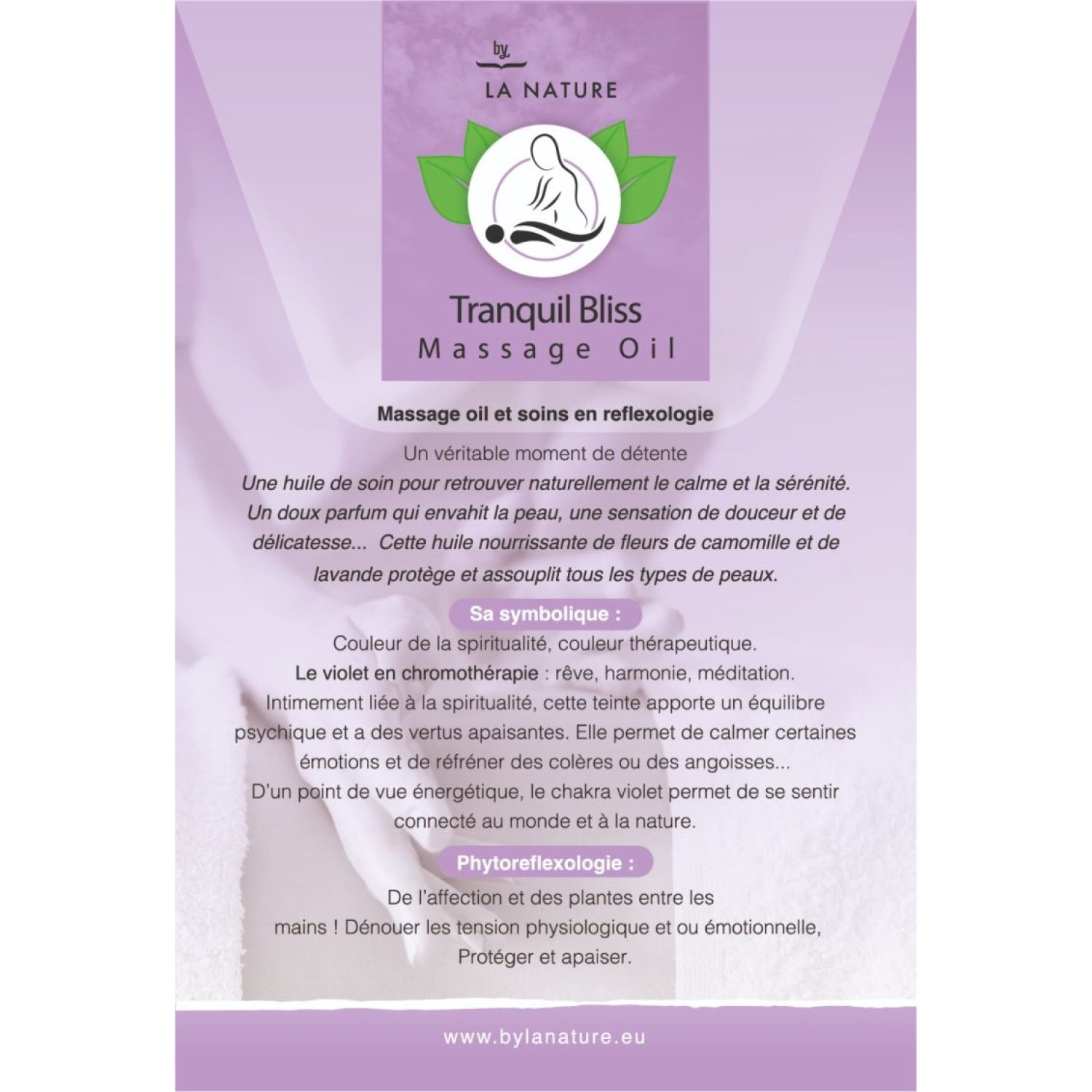 Rustgevend gelukzalige massageolie 200ml - Afbeelding 2