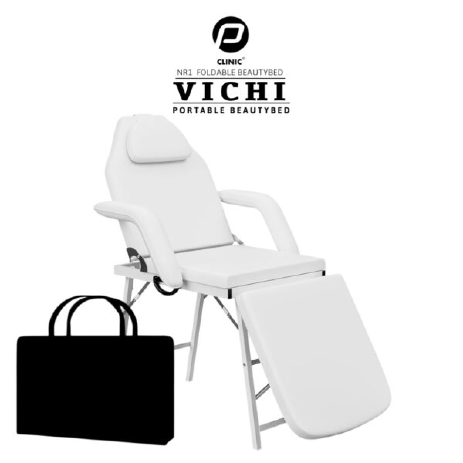 FAUTEUIL DE SOINS PORTABLE BLANC