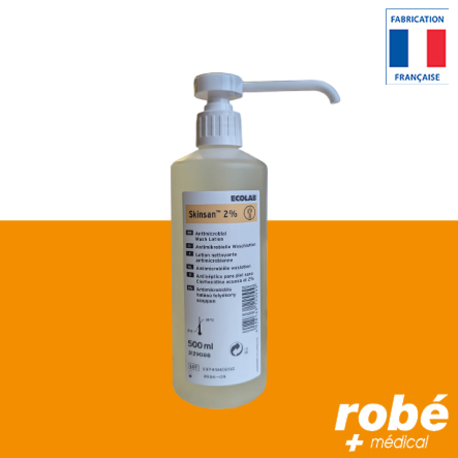 LOTION NETTOYANTE ANTIMICROBIENNE 500ML