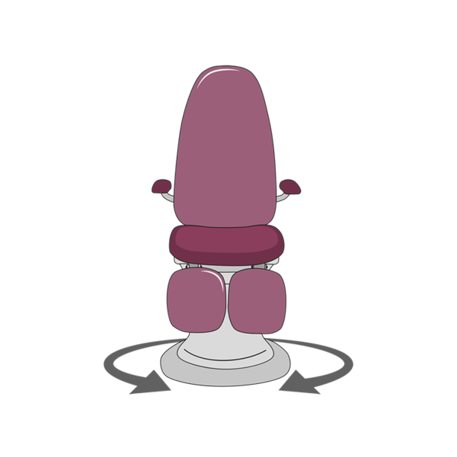 FAUTEUIL ELECTRIQUE 3 MOTEURS OMEGA NAMROL® – Image 2